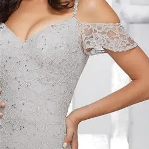 Mori Lee Dresses Lace Bridesmaids Dress With Beading And Cold Shoulder Neckline Style 2531 Poshmark